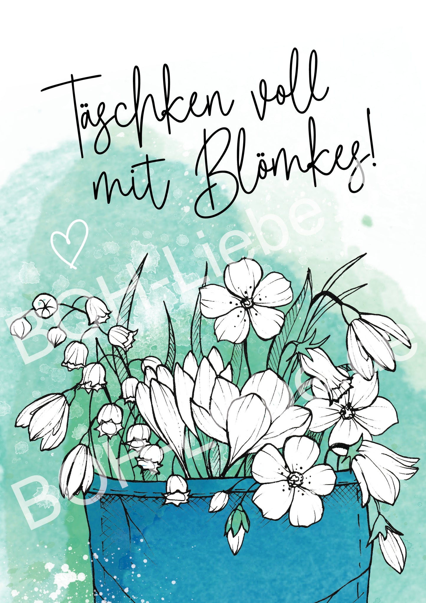 Täschken mit Blömkes