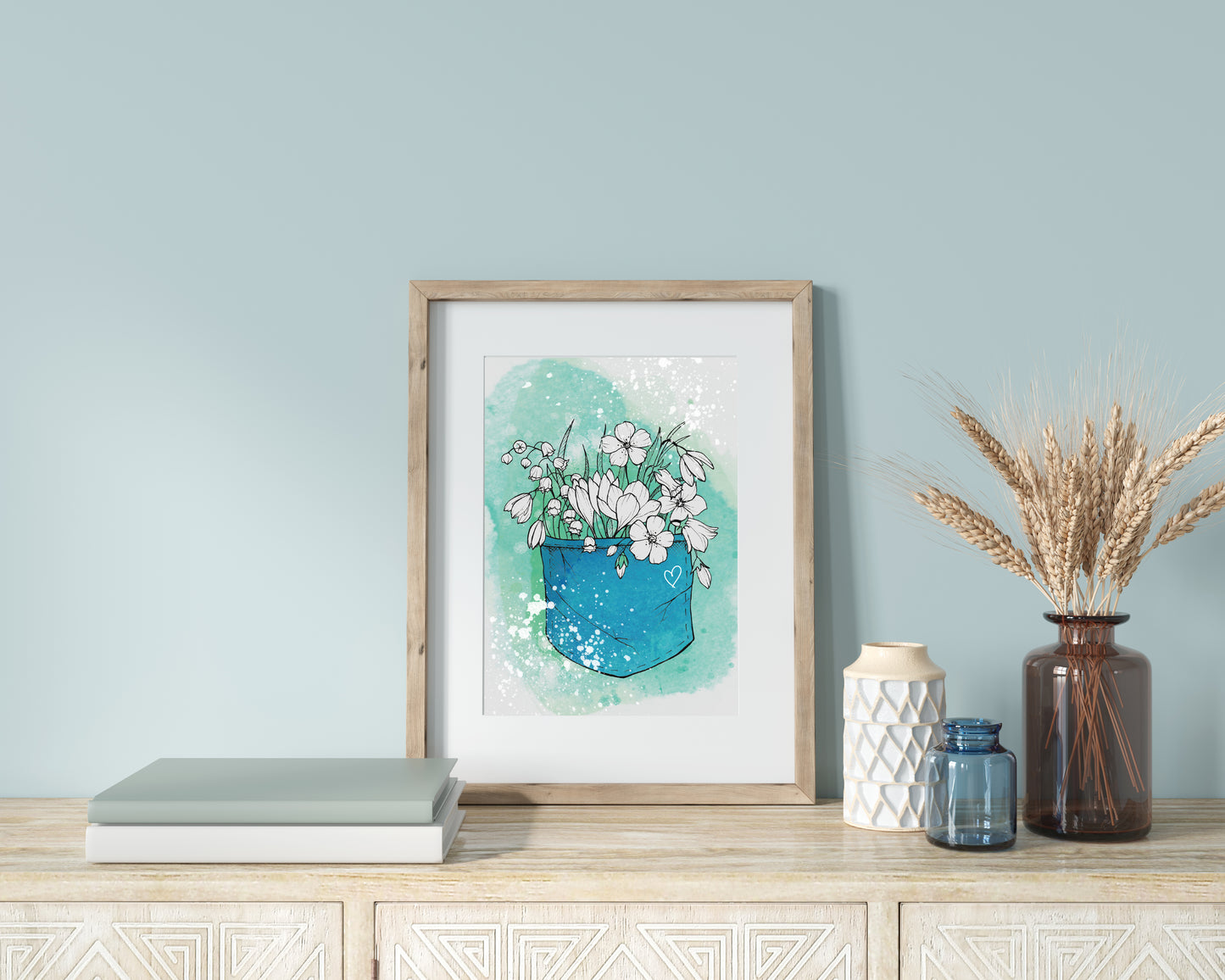 Täschken mit Blömkes