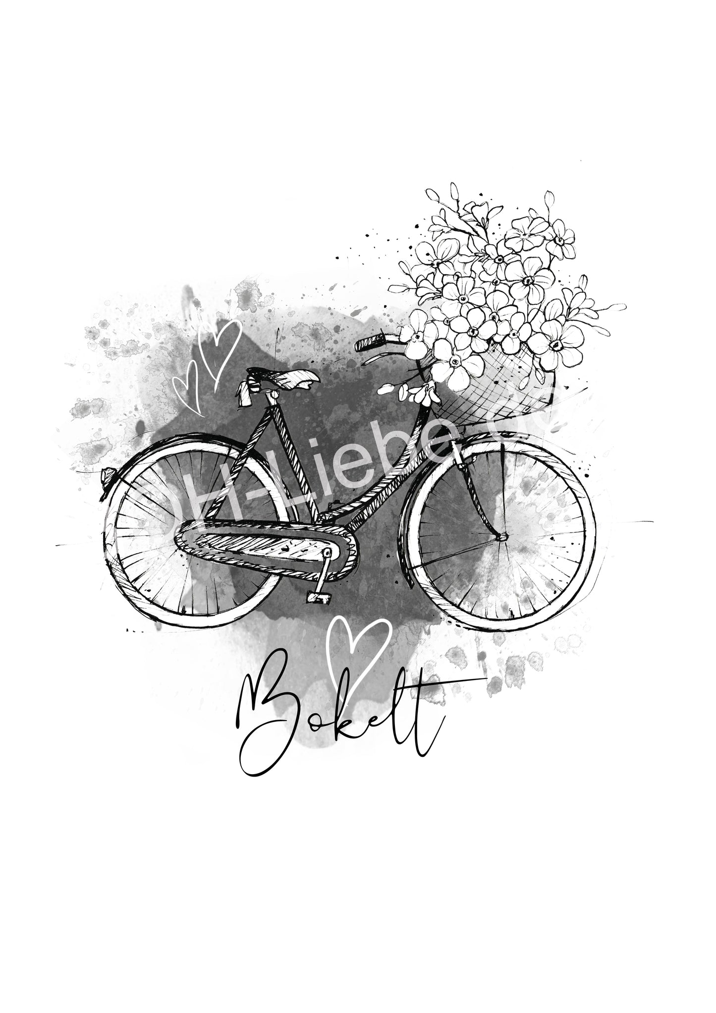 Blümchen Fahrrad "Bokelt"