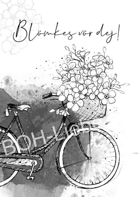 Blümchen Fahrrad "Blömkes vör dej!"